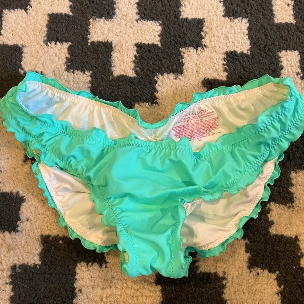 Teal bikini bottom